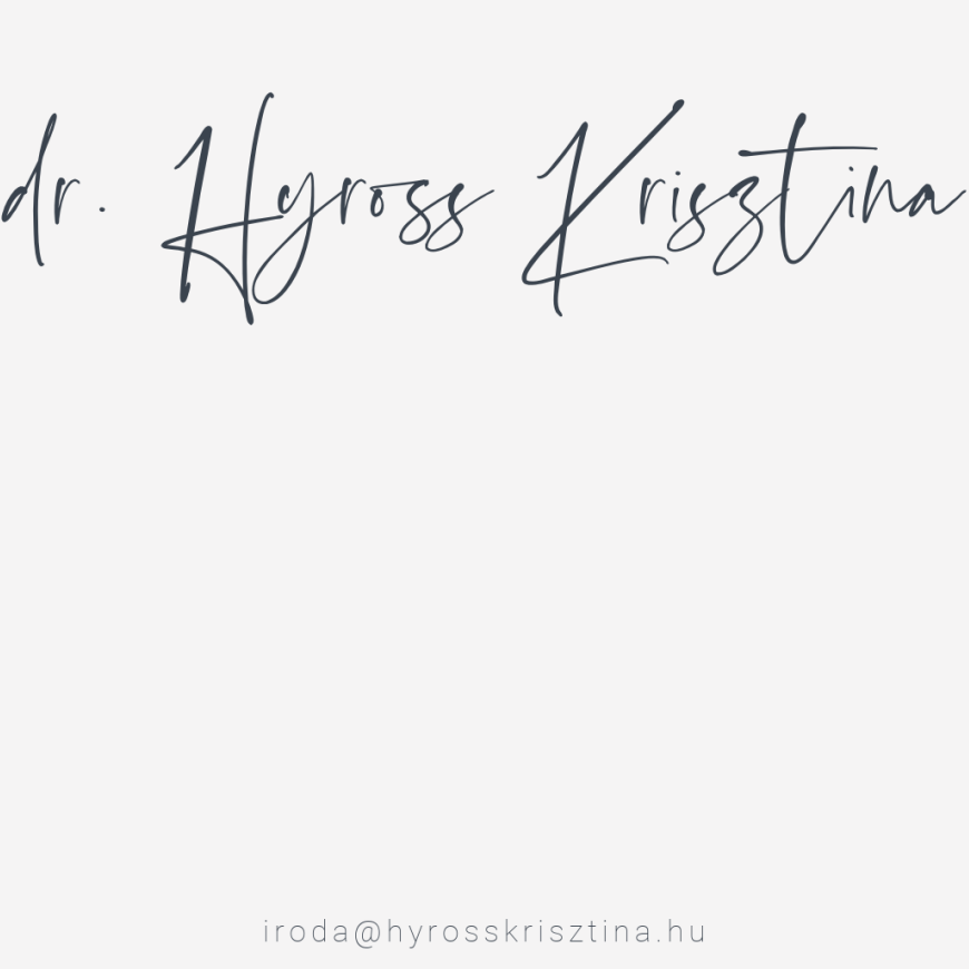 dr. Hyross Krisztina